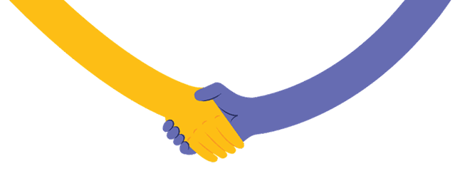 Handshake illustration